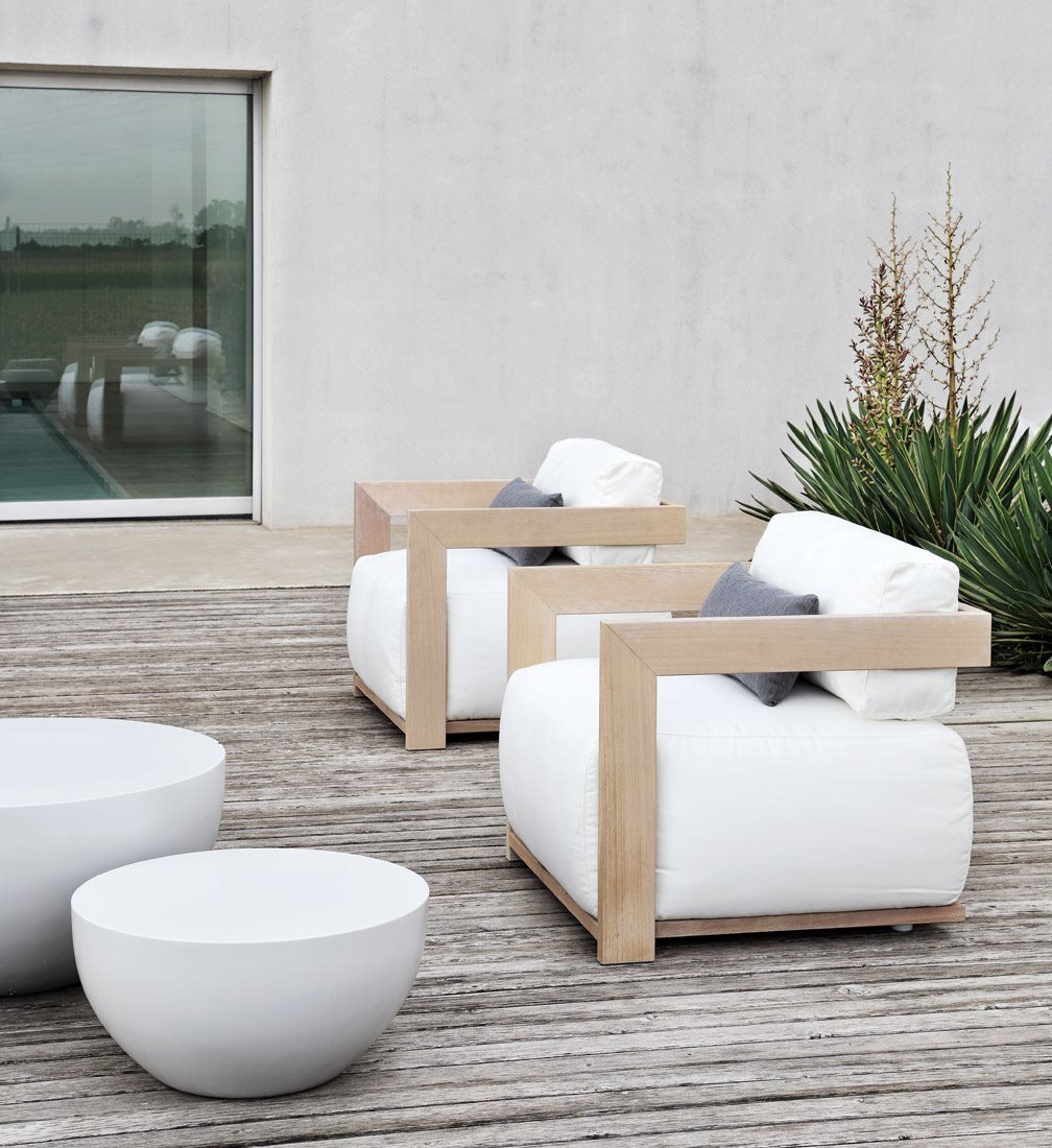 Уличный диван Meridiani Claud