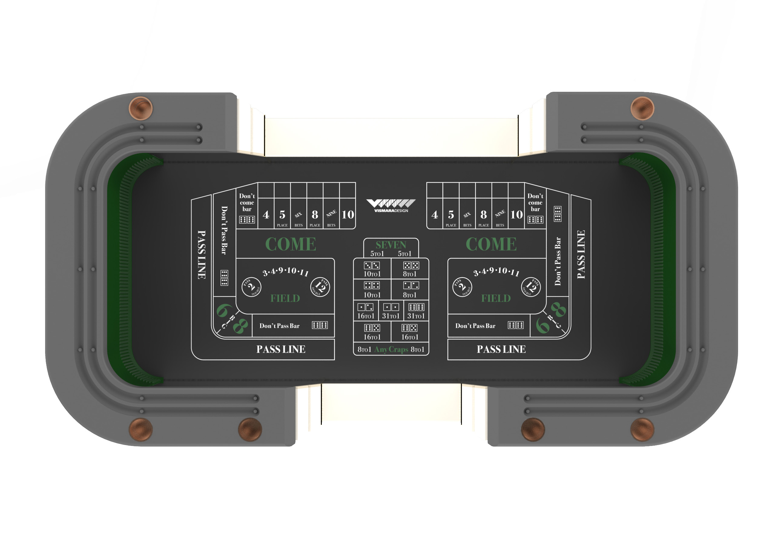Игровой стол Vismara Design Craps Table