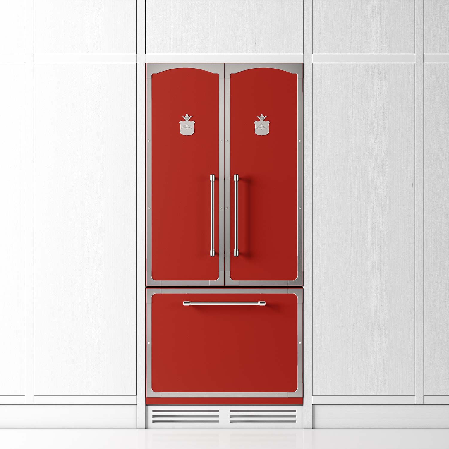Холодильник с морозильной камерой Officine Gullo Fridge-Freezer, 3 doors, 90 / Frigo-congelatore 3 porte 90 cm serie professional