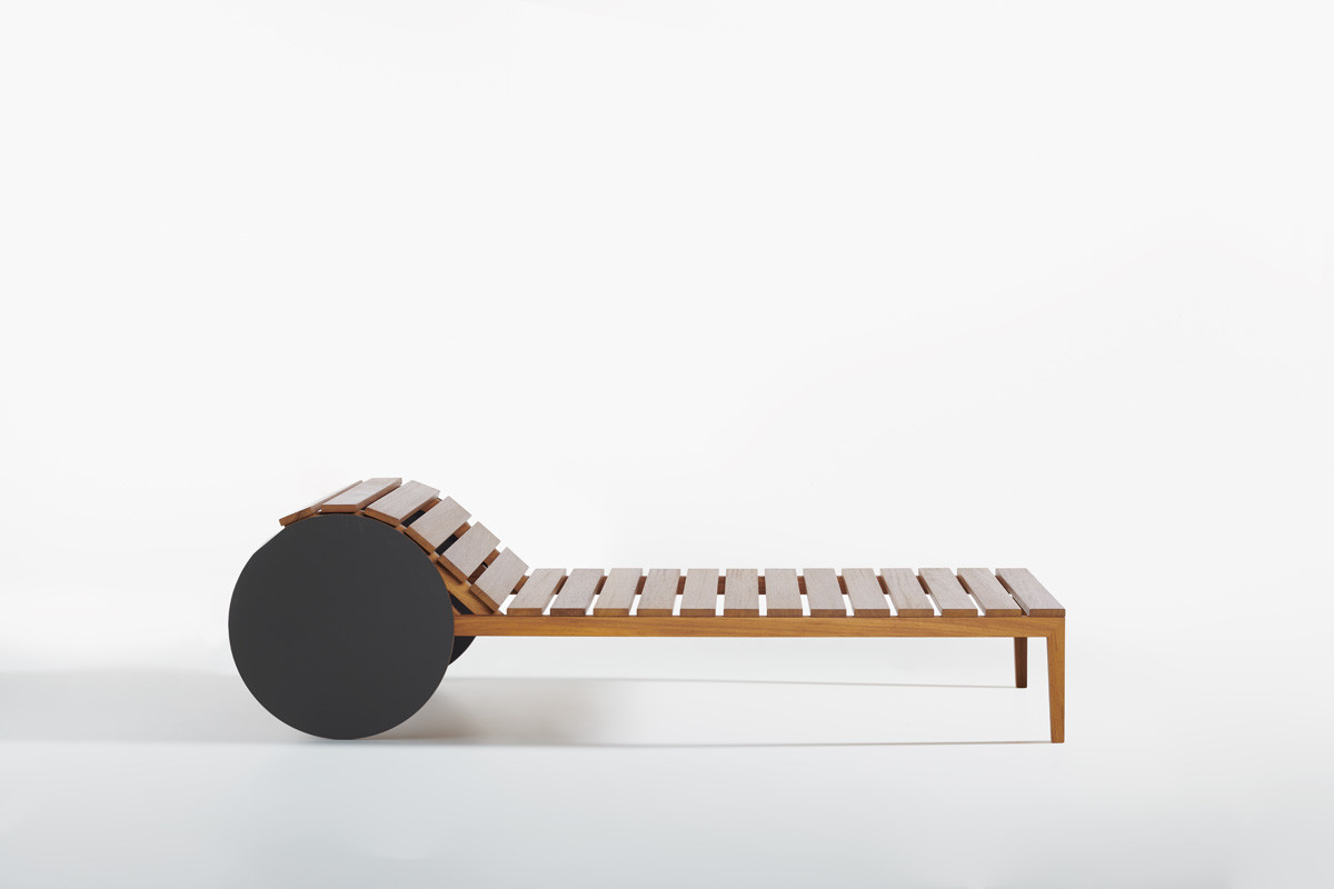 Шезлонг уличный Potocco Suno 895D-RECL - outdoor