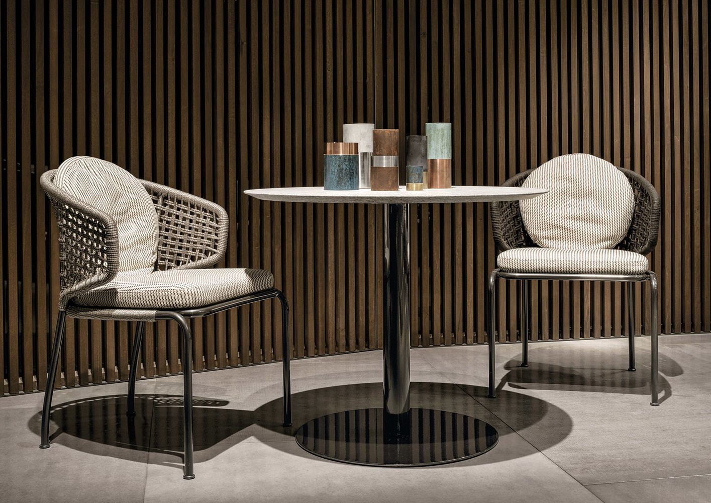Уличное кресло Minotti Aston "Cord"