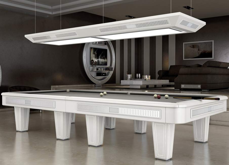 Бильярдный стол Vismara Design Classic White Art Deco