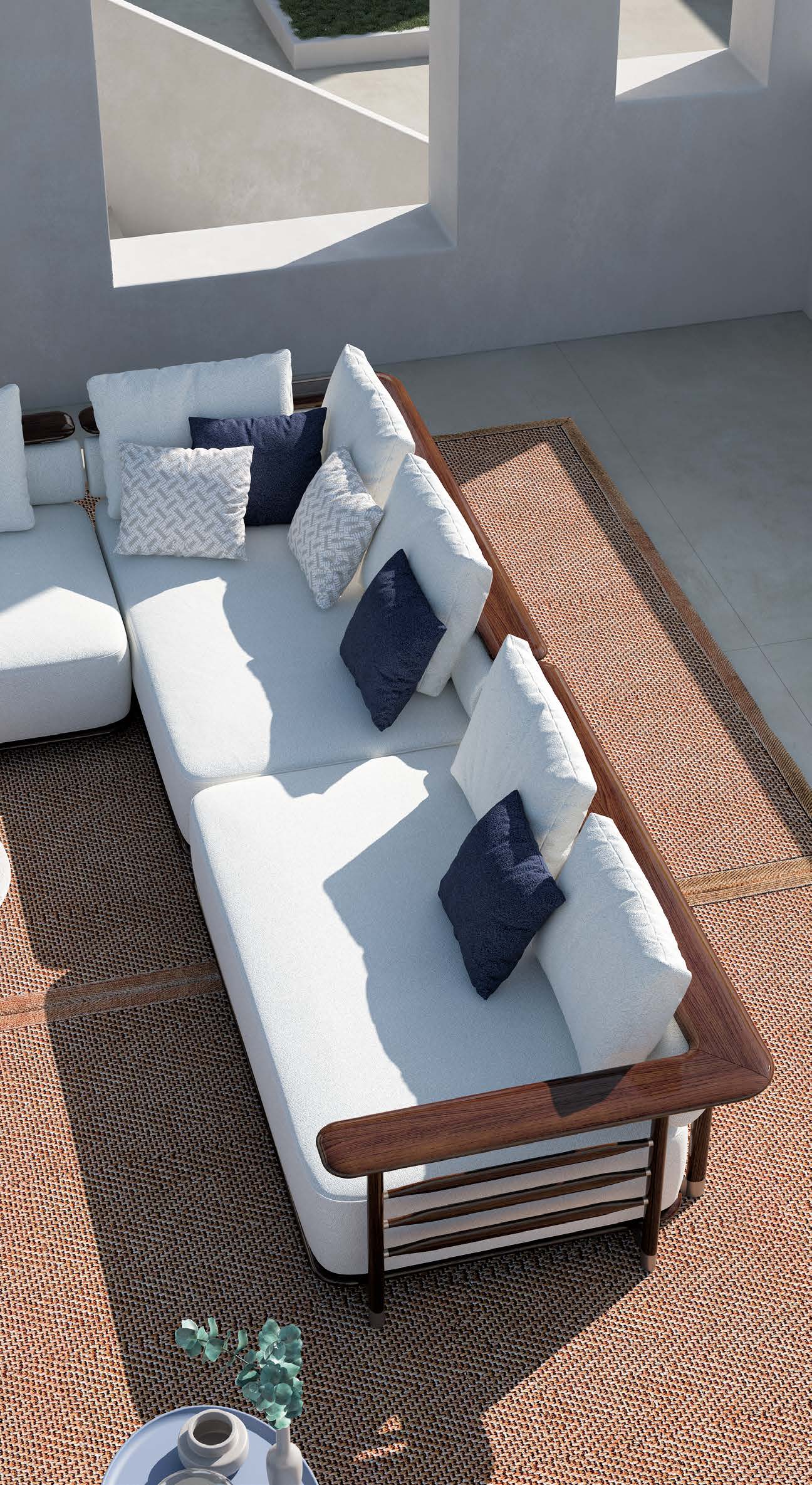 Диван уличный Cprn Homewood Cipriani Pedro Modular