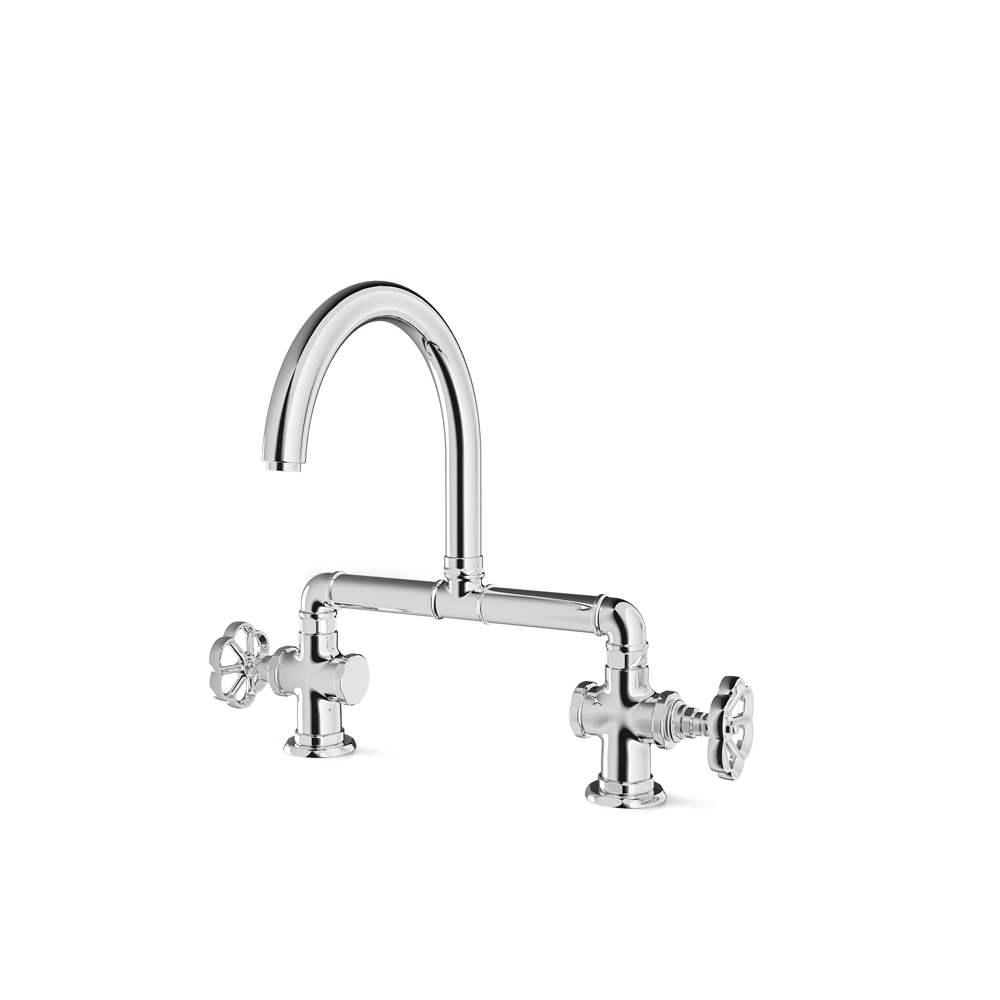 Смеситель для кухни Officine Gullo Deck tap with arch spout / Rubinetto a ponte con getto ad arco