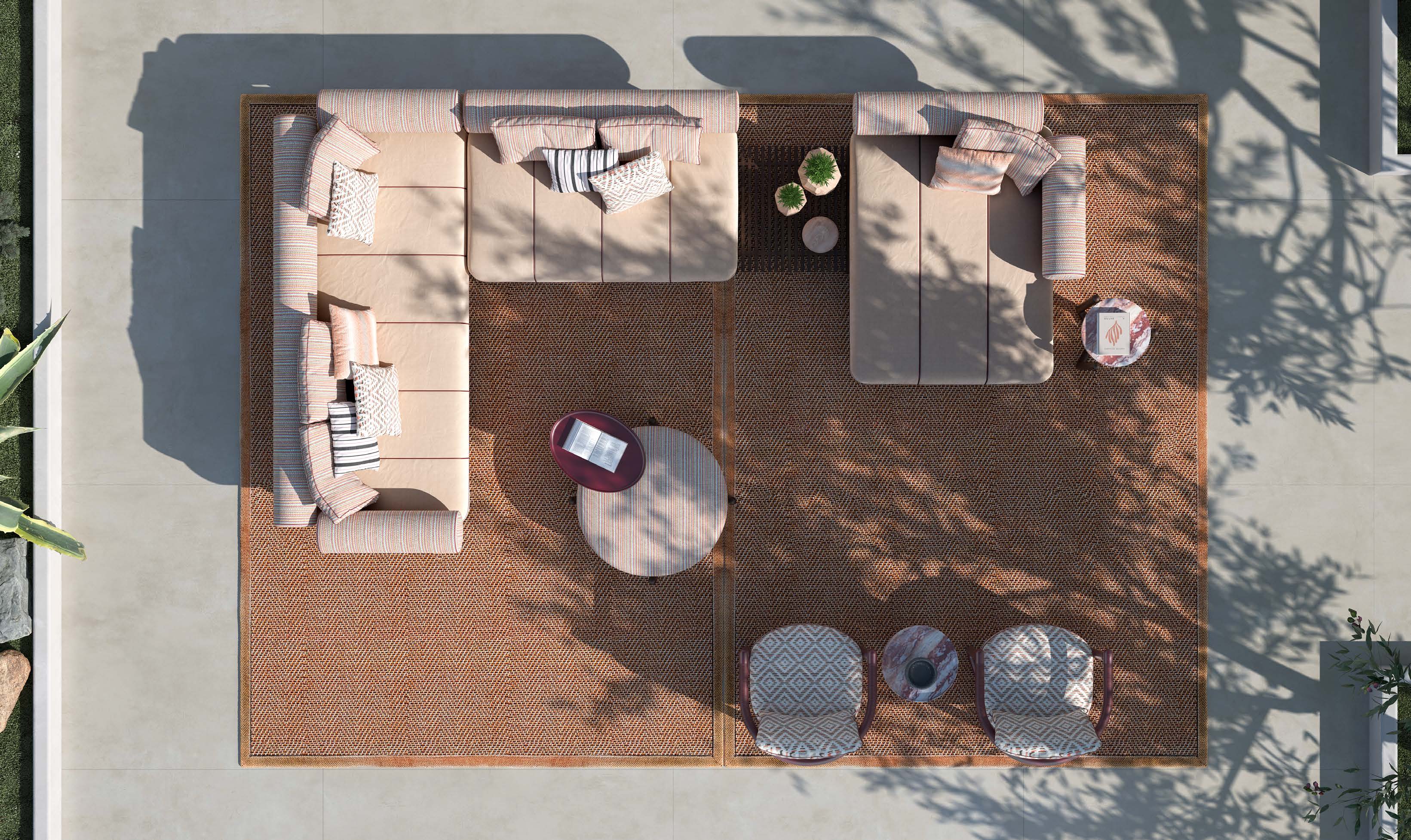 Диван уличный Cprn Homewood Cipriani Nikos Modular