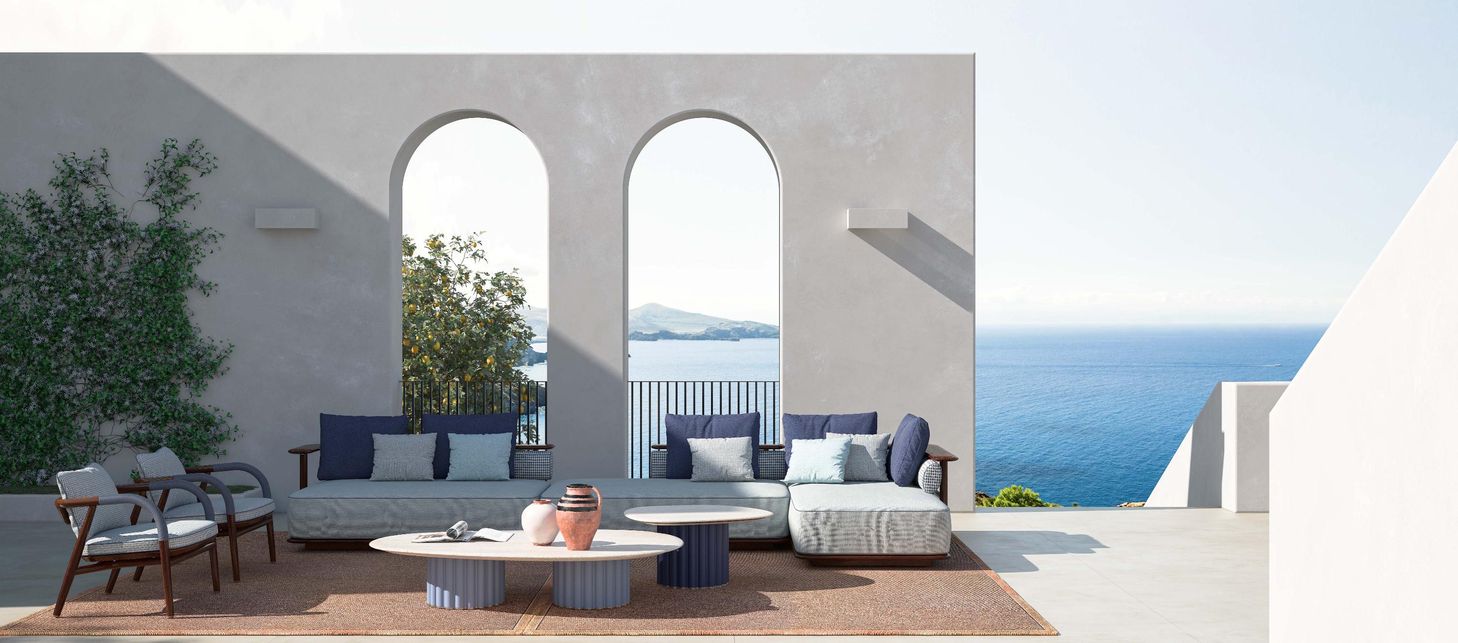 Диван уличный Cprn Homewood Cipriani Pedro Modular