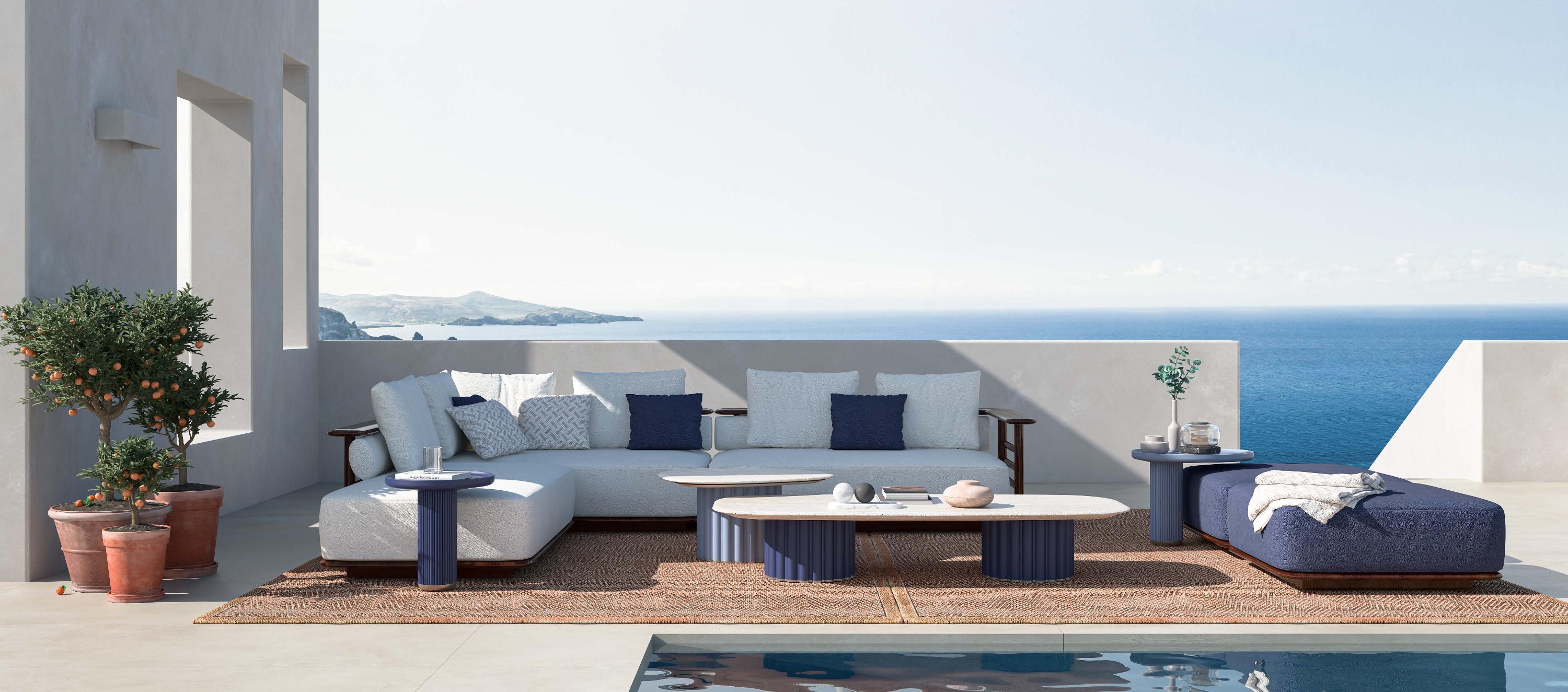 Диван уличный Cprn Homewood Cipriani Pedro Modular