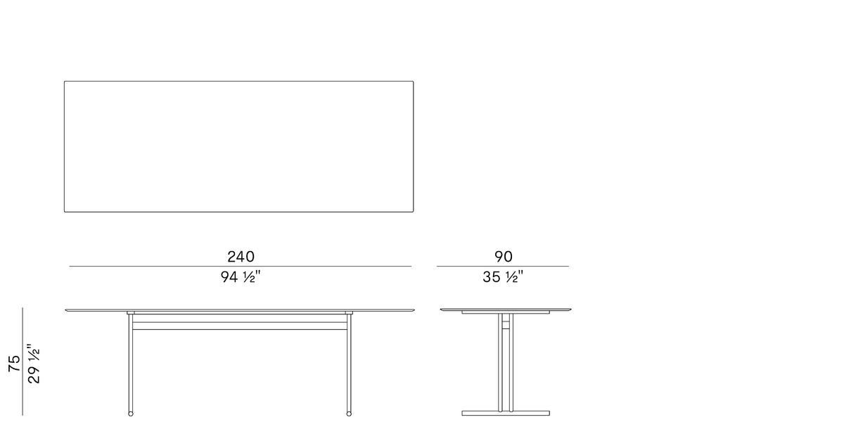 Стол уличный Potocco Graphic 955/TR-OUT - outdoor