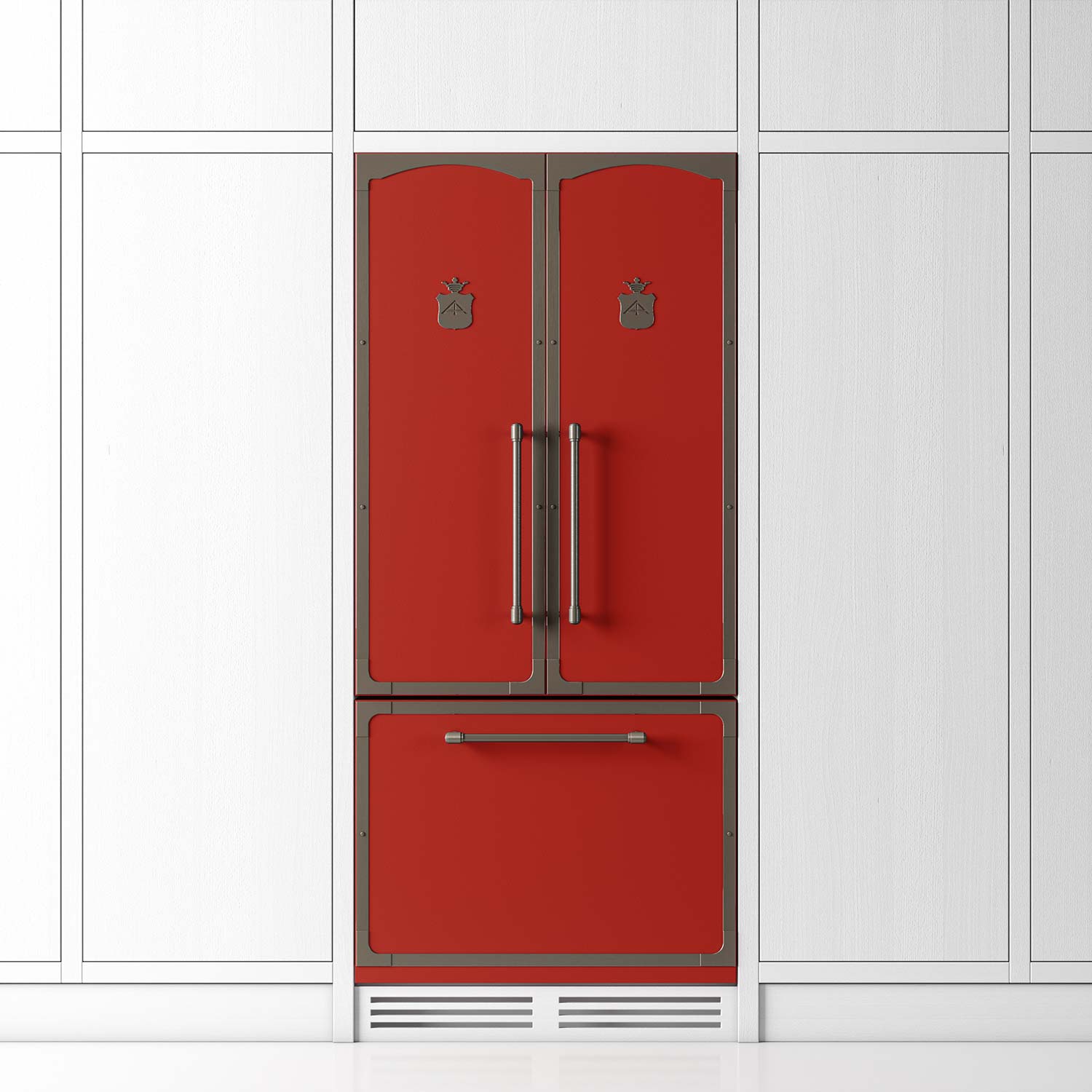 Холодильник с морозильной камерой Officine Gullo Fridge-Freezer, 3 doors, 90 / Frigo-congelatore 3 porte 90 cm serie professional