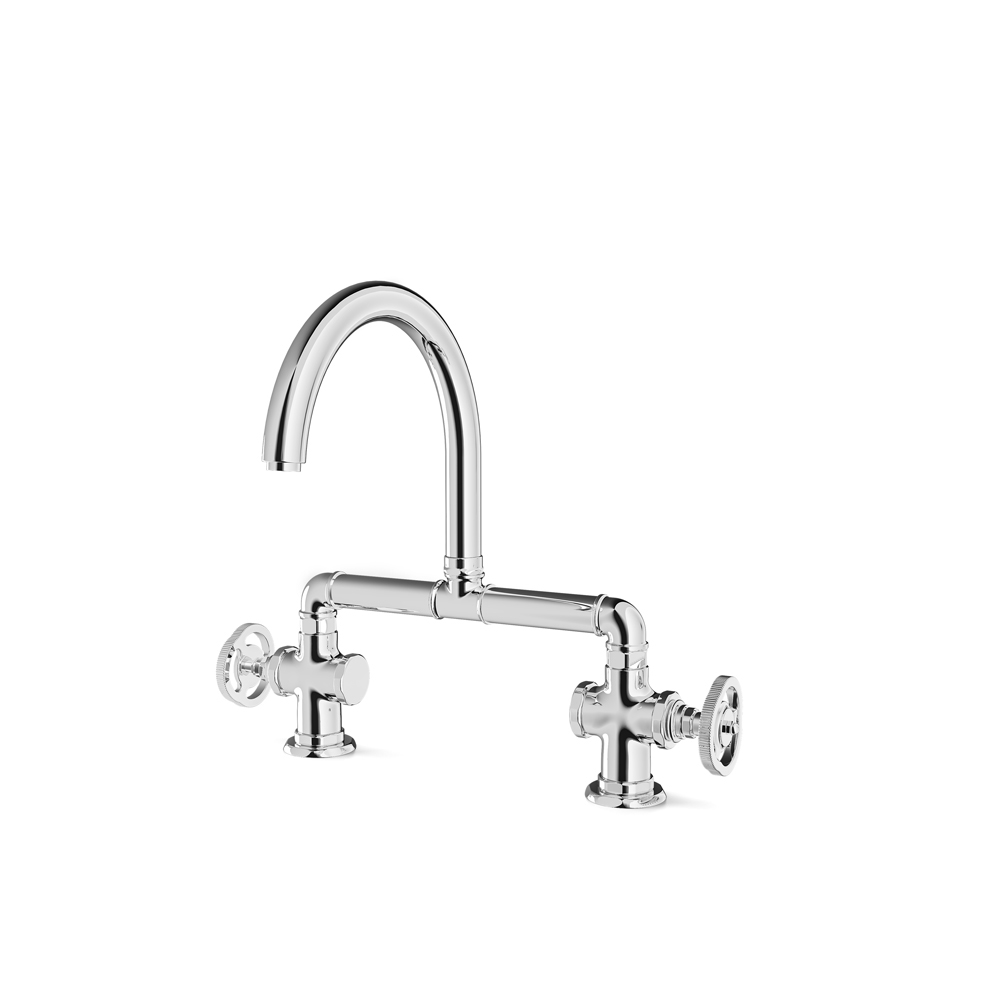Смеситель для кухни Officine Gullo Deck tap with arch spout / Rubinetto a ponte con getto ad arco