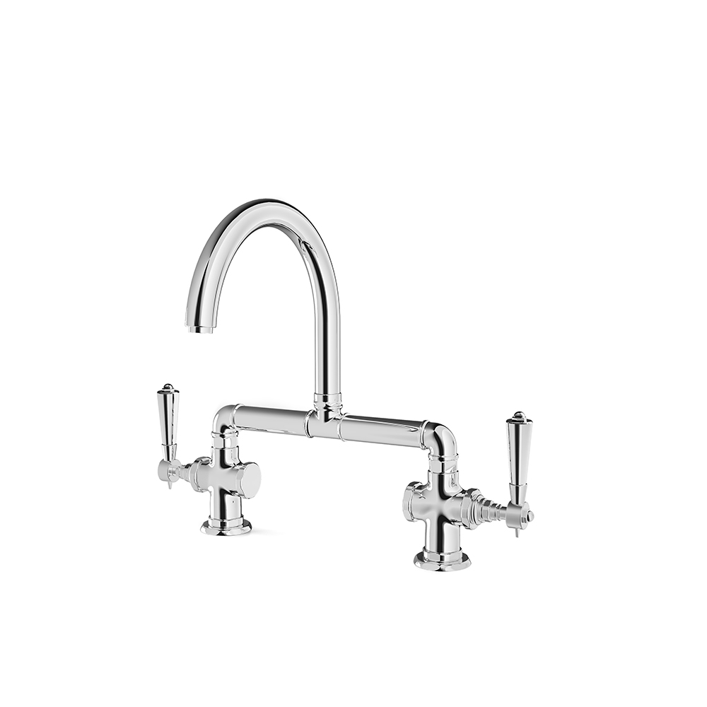 Смеситель для кухни Officine Gullo Deck tap with arch spout / Rubinetto a ponte con getto ad arco