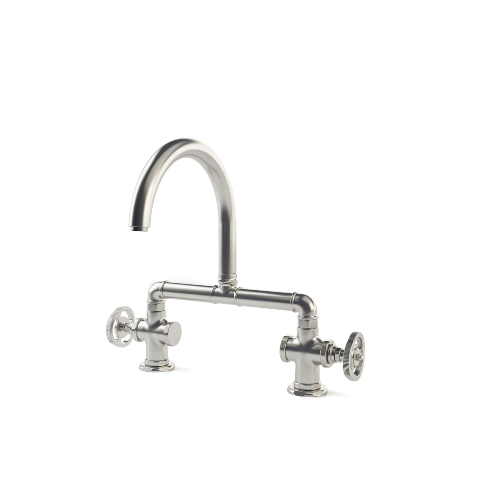 Смеситель для кухни Officine Gullo Deck tap with arch spout / Rubinetto a ponte con getto ad arco