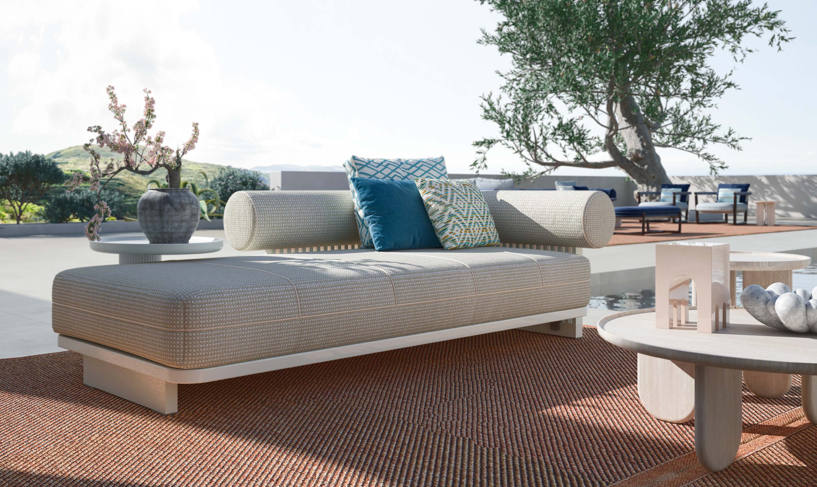 Диван уличный Cprn Homewood Cipriani Nikos Modular